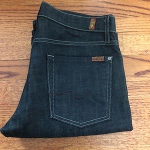 7 For All Mankind Jeans Dark Rinse W31 L34